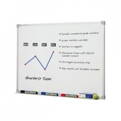 1500x900mm - Penrite Premium Magnetic Whiteboard