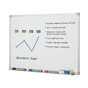 1500x1200mm - Penrite Premium Magnetic Whiteboard