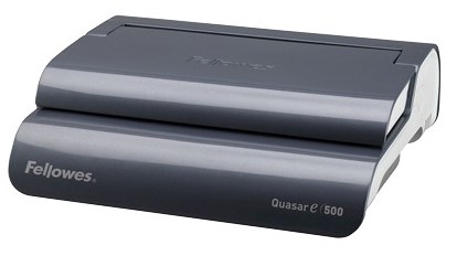 Fellowes Quasar E 500 Plastic Comb Binding Machine with Starter Kit